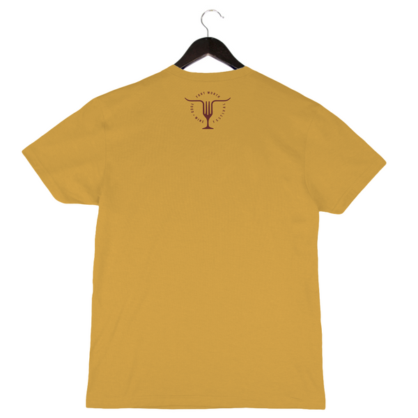FWFWF 2025 - Unisex Crewneck Shirt - Boots - Mustard