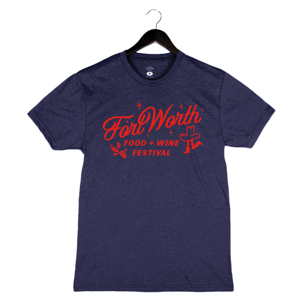 FWFWF 2025 - Unisex Crewneck Shirt - Boots - Navy