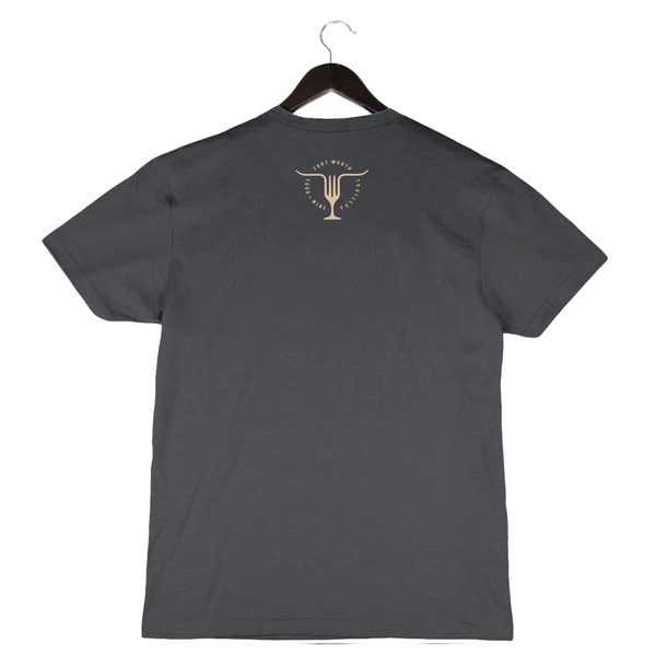 FWFWF 2025 - Unisex Crewneck Shirt - Rodeo Pig - Asphalt