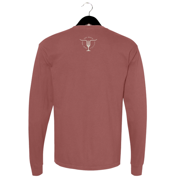 FWFWF 2025 - Unisex Longsleeve Shirt - Rodeo Pig - Brick