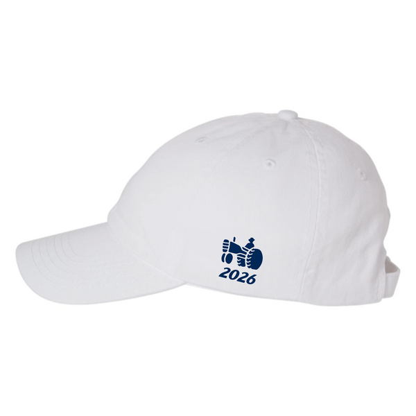HWFE 2026 - Dad Cap - White