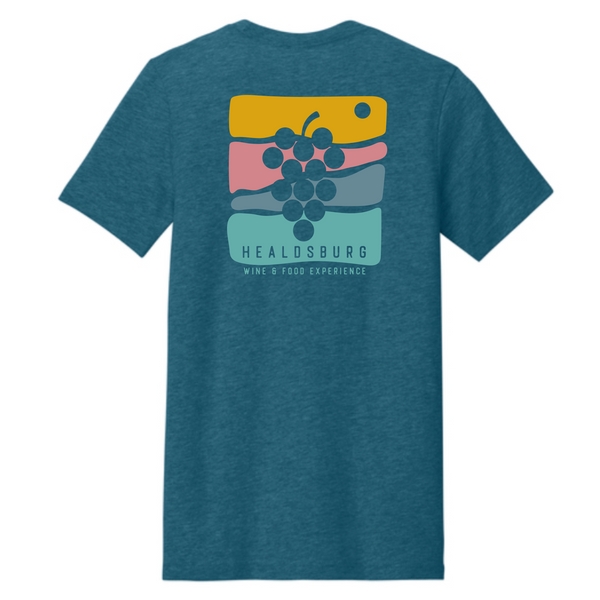 HWFE 2026 - Unisex Crewneck Shirt - Grapes - Deep Teal