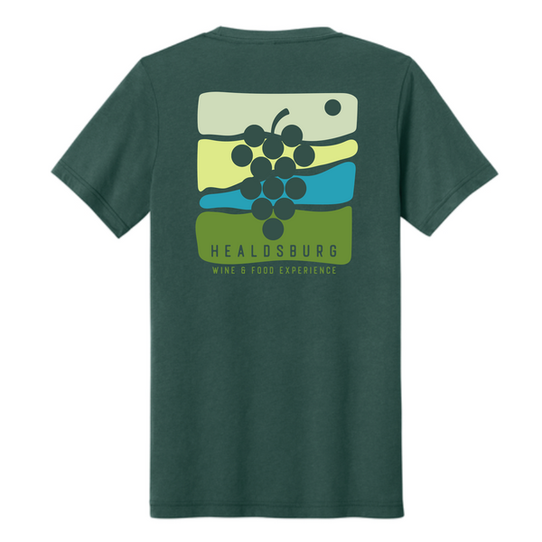 HWFE 2026 - Unisex Crewneck Shirt - Grapes - Forest Green