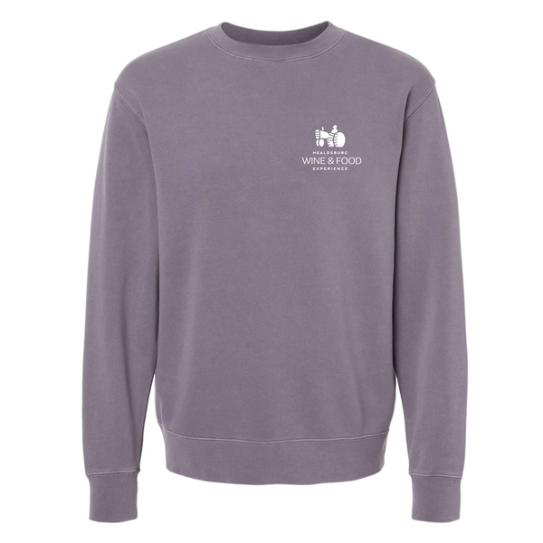 HWFE 2026 - Unisex Crewneck Sweatshirt - Grapes - Pigment Purple
