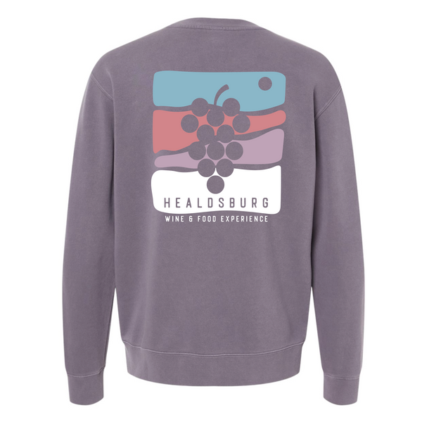 HWFE 2026 - Unisex Crewneck Sweatshirt - Grapes - Pigment Purple