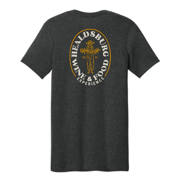 HWFE 2026 - Unisex Crewneck Shirt - Harvest Girl - Dark Heather Gray