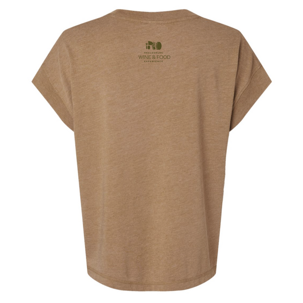 HWFE 2026 - Women's Vintage Tee - Tractor - Light Brown