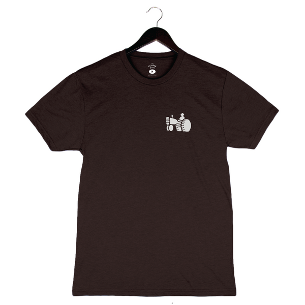 HWFE 2025 - Unisex Crewneck Shirt - Logo - Espresso