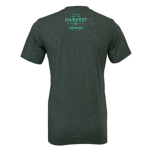 Harvest WFF '25 - Unisex Crewneck Shirt - Beach Ball - Forest