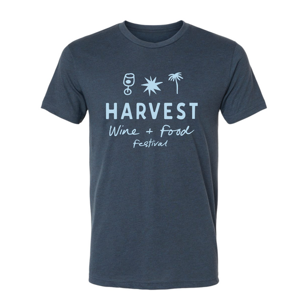 Harvest WFF '25 - Unisex T-Shirt - Icons - Navy