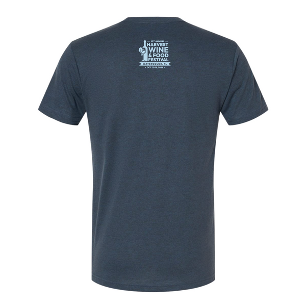 Harvest WFF '25 - Unisex T-Shirt - Icons - Navy