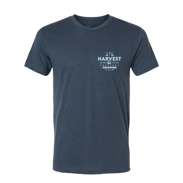 Harvest WFF '25 - Unisex Crewneck Shirt - Umbrella - Legion Blue
