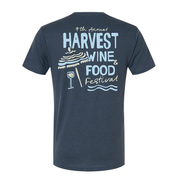 Harvest WFF '25 - Unisex Crewneck Shirt - Umbrella - Legion Blue