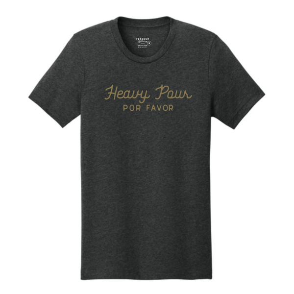 Heavy Pour Por Favor - Unisex Crewneck Shirt - Dark Grey Heather
