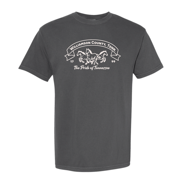 @JessieTigges - Unisex Short Sleeve Shirt - The Pride of Tennessee - Pepper