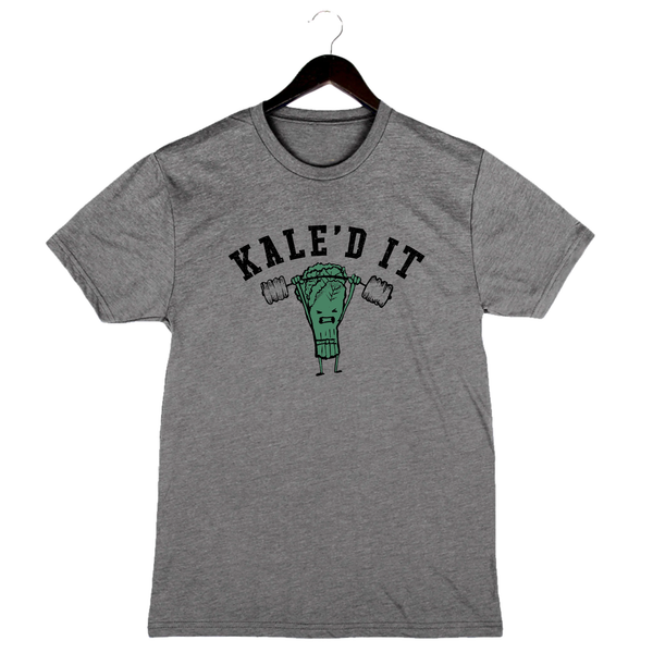 Kale'd It - Unisex Crewneck Shirt - Heather Grey