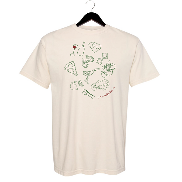 L'Arte della Cucina - Unisex Crewneck Shirt - Ivory