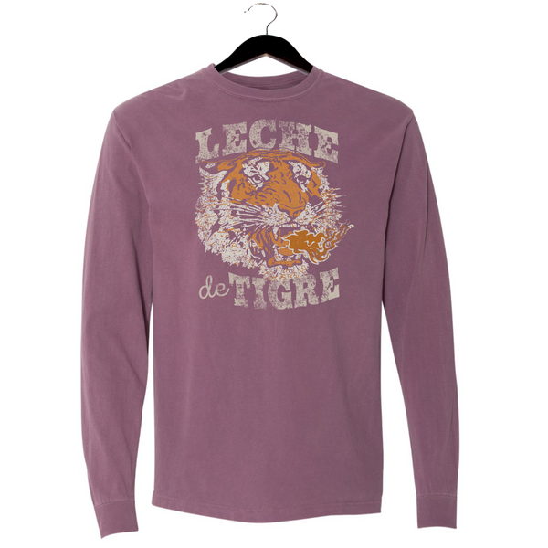 Leche De Tigre - Unisex Long Sleeve Shirt - Berry