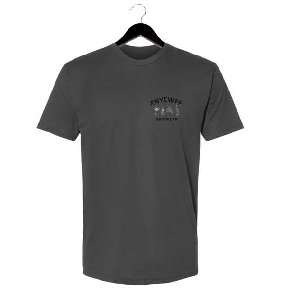 NYCWFF '24 - Unisex Crewneck Shirt - Food & Wine Icons - Heavy Metal