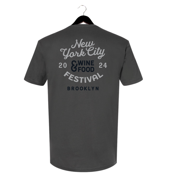 NYCWFF '24 - Unisex Crewneck Shirt - Food & Wine Icons - Heavy Metal