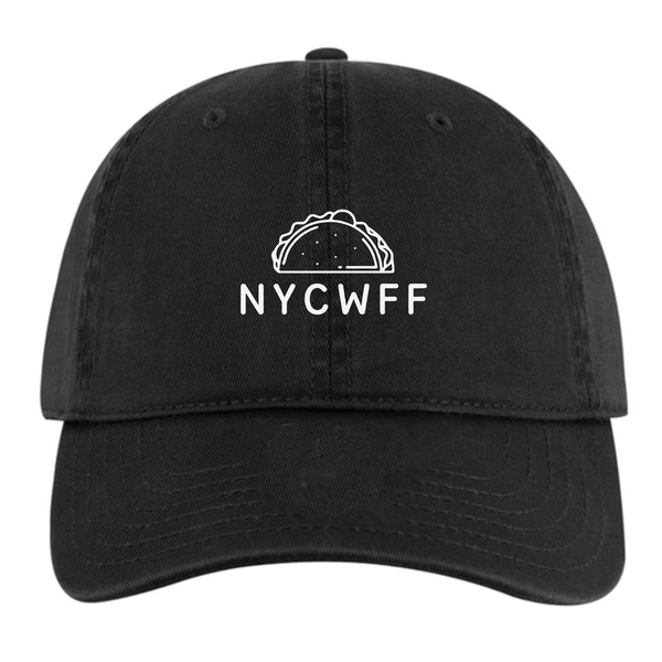 NYCWFF '24 - Dad Cap - Taco Icon - Black