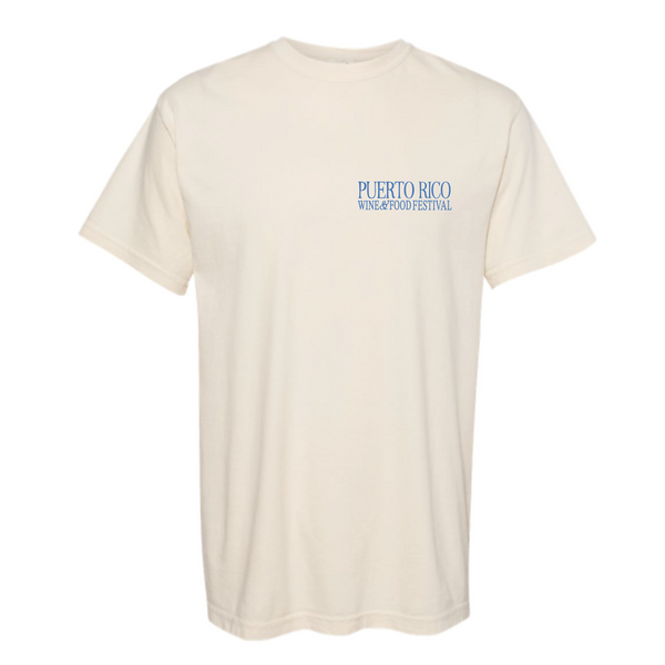Puerto Rico Wine & Food Festival - Unisex Crewneck Shirt - Coqui Frog - Ivory