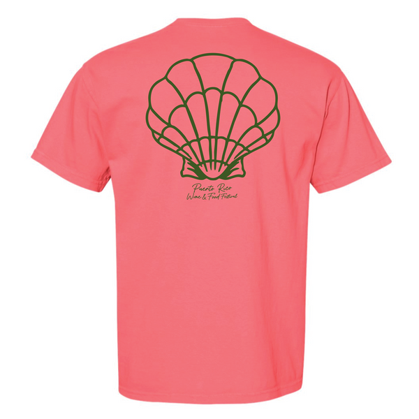 Puerto Rico Wine & Food Festival - Unisex Crewneck Shirt - Shell - Crunchberry