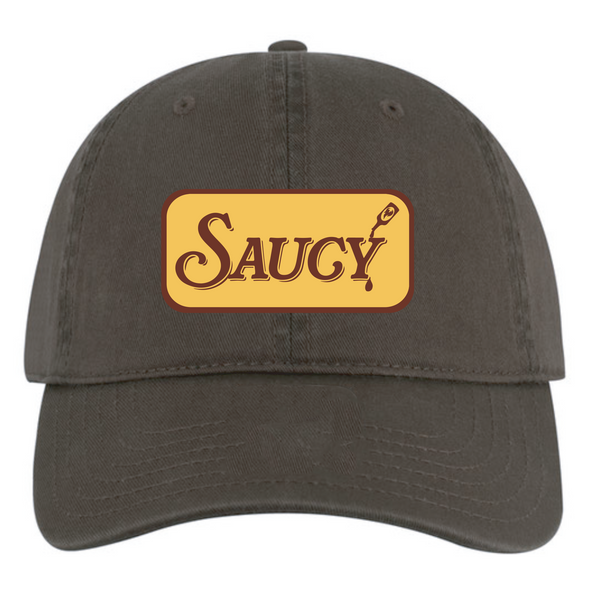 Saucy - Dad Cap - Dark Brown