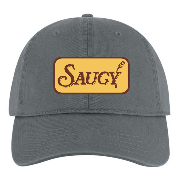 Saucy - Dad Cap - Charcoal Grey