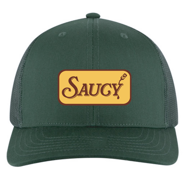 Saucy - Trucker Hat - Dark Green