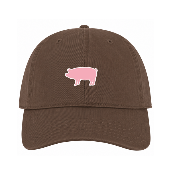 Pig - Dad Cap - Brown