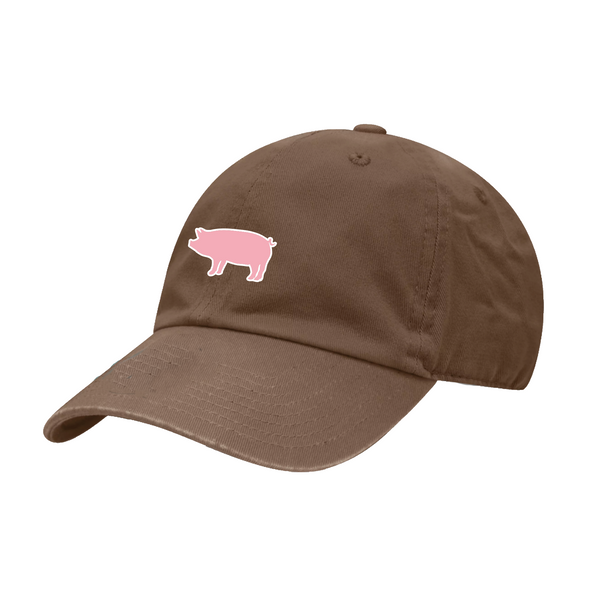 Pig - Dad Cap - Brown