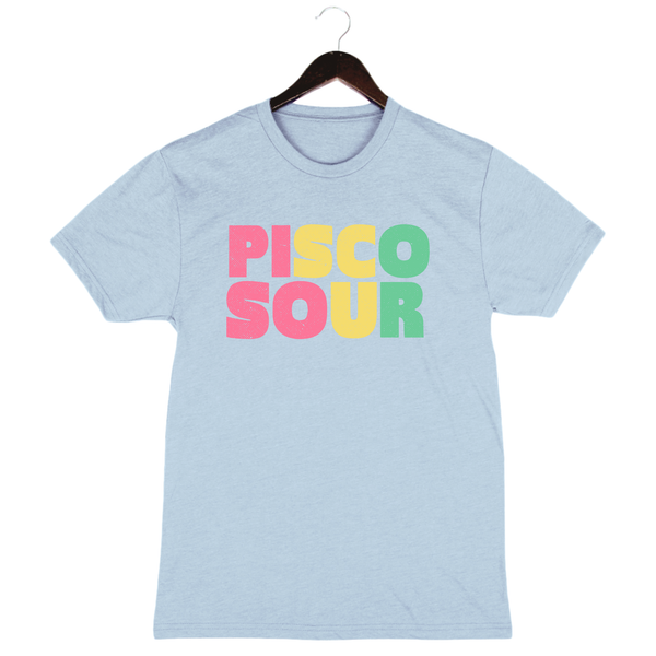 Pisco Sour - Unisex Crewneck Shirt - Sky Blue