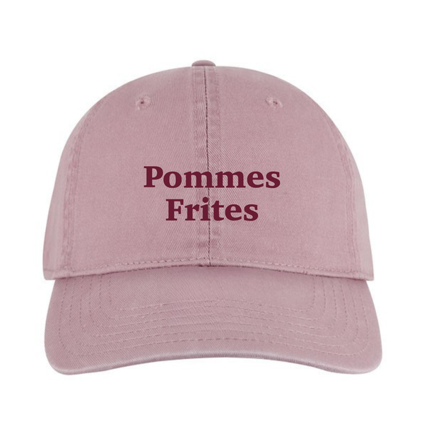 Pommes Frites - Dad Hat - Dusty Rose