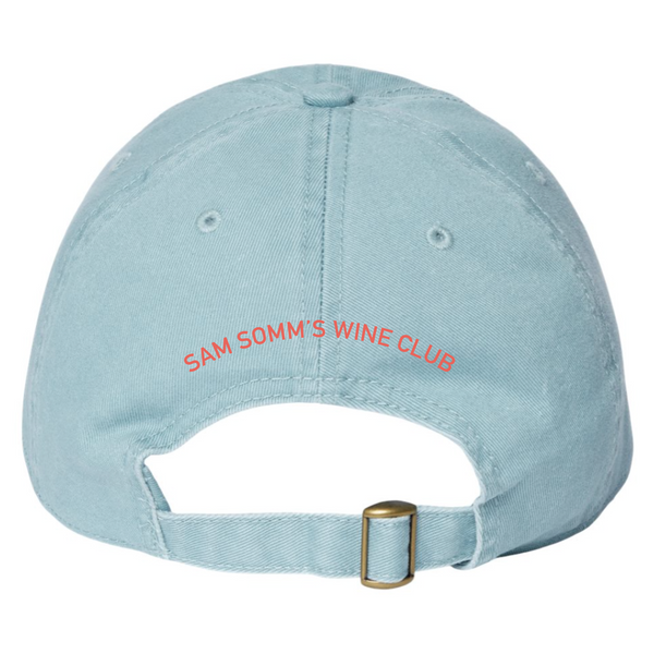 @SamanthaSommelier - Dad Cap - SSWC Drinking Team - Light Blue