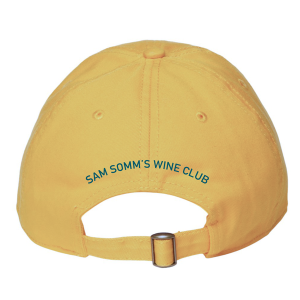 @SamanthaSommelier - Dad Cap - Vibes High Glass Full - Mustard