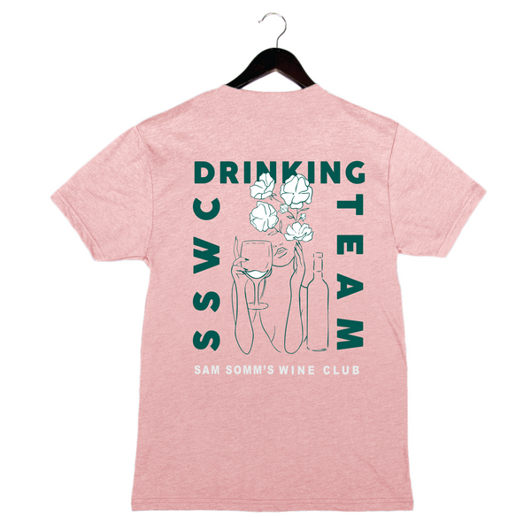 @SamanthaSommelier - Unisex Crewneck Shirt - SSWC Drinking Team - Orchid