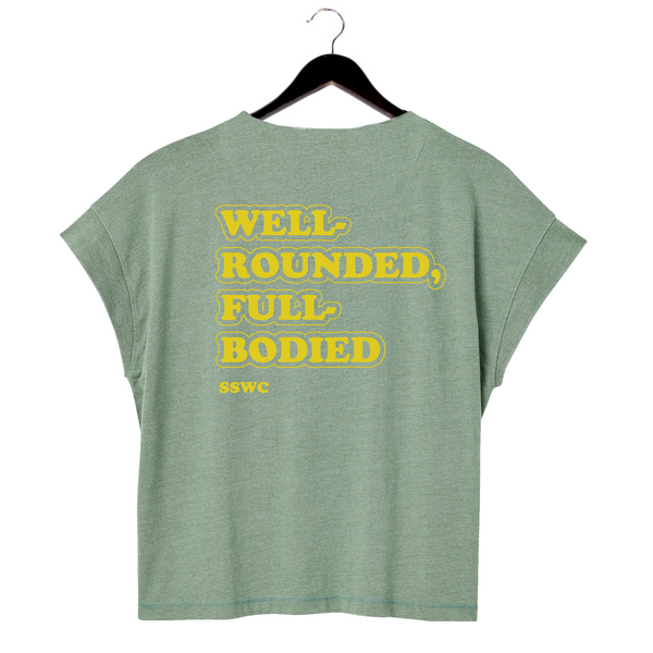 @SamanthaSommelier - Women's Relaxed Shirt - Well Rounded Full Bodied - Basil