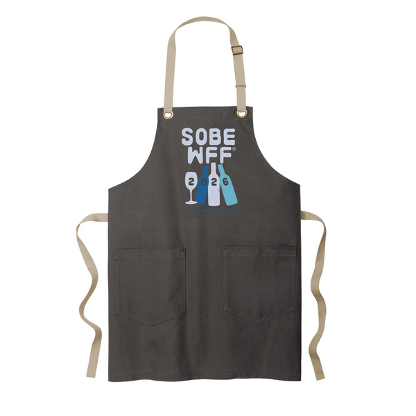 SOBEWFF 2026 - Chef Apron - Charcoal