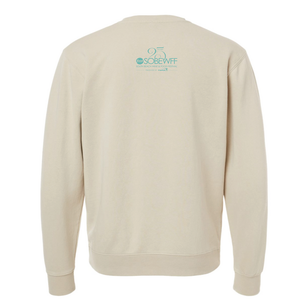 SOBEWFF 2026 - Unisex Crewneck Sweatshirt - Fish - Pigment Ivory
