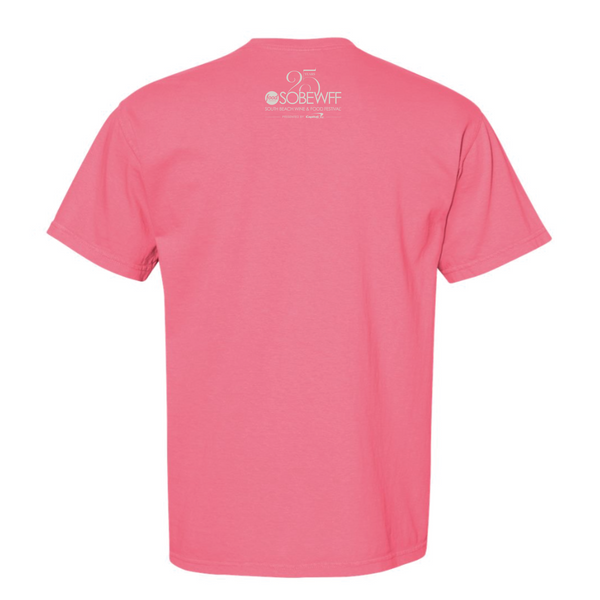 SOBEWFF 2026 - Unisex Crewneck Shirt - Palm - Hot Pink
