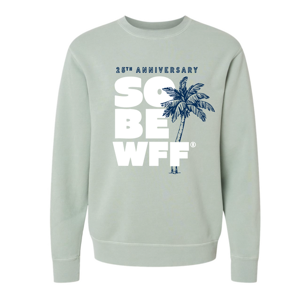 SOBEWFF 2026 - Unisex Crewneck Sweatshirt - Palm - Pigment Sage