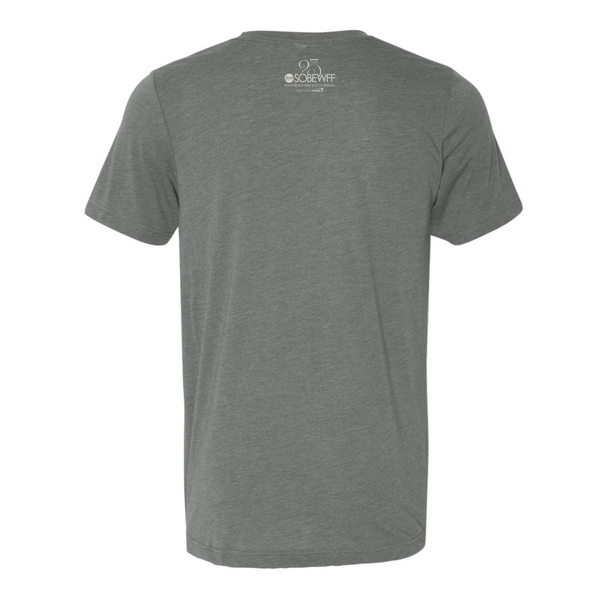 SOBEWFF 2026 - Unisex Crewneck Shirt - Wine Glasses - Military Green