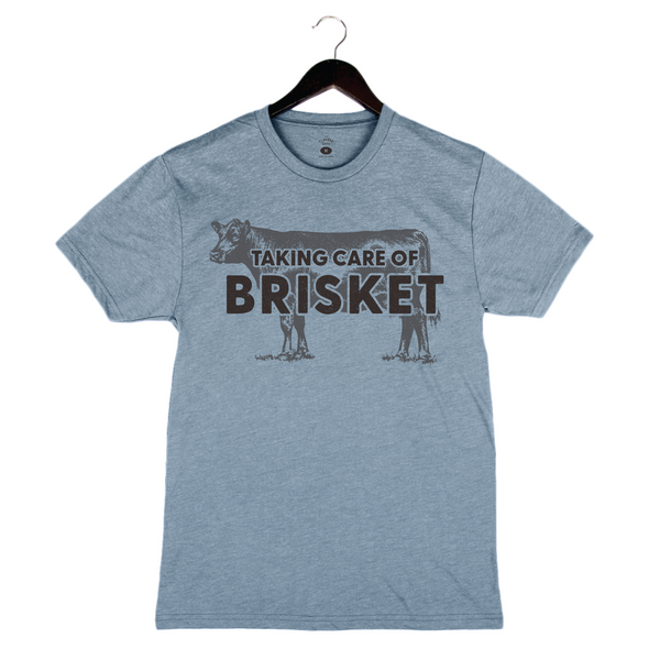 Taking Care of Brisket - Unisex Crewneck Shirt - Denim