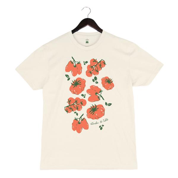 Garden Tomatoes - Unisex Crewneck Shirt - Natural