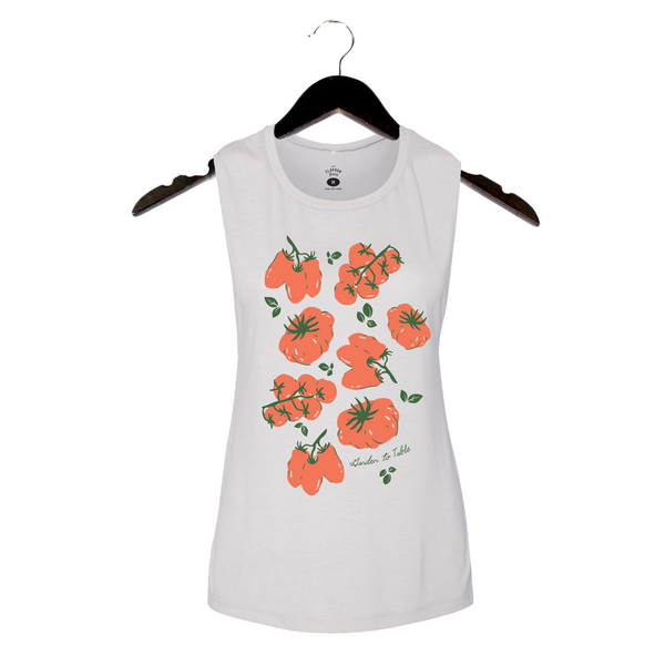 Garden Tomatoes - Women's Muscle Tank - Dust
