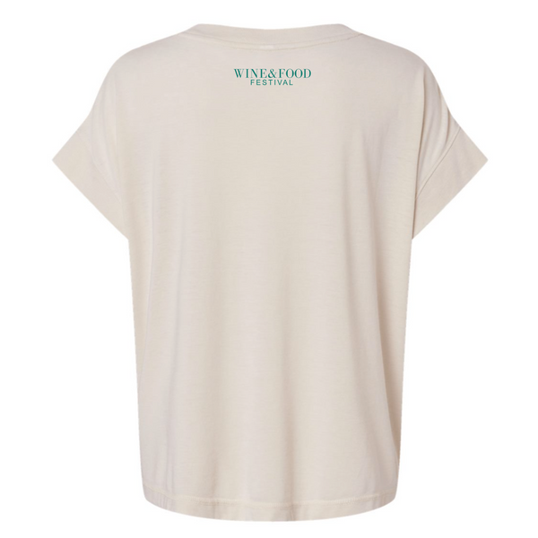 WMWFF 2026 - Women's Vintage Tee - Skyline - Natural