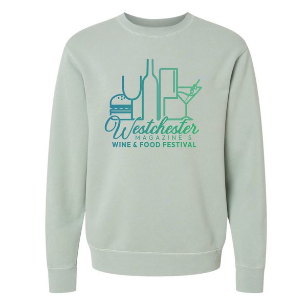 WMWFF 2026 - Unisex Crewneck Sweatshirt - Skyline - Pigment Sage