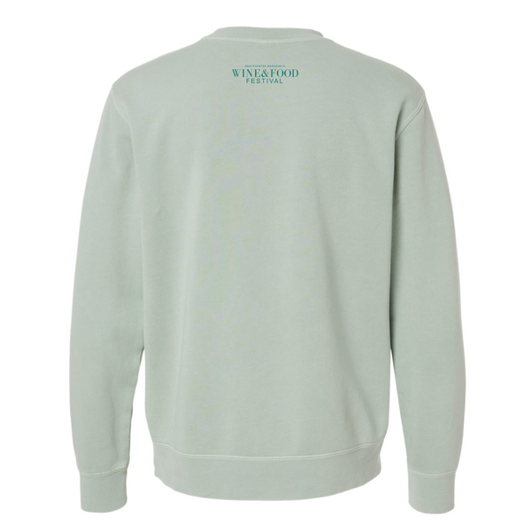 WMWFF 2026 - Unisex Crewneck Sweatshirt - Skyline - Pigment Sage