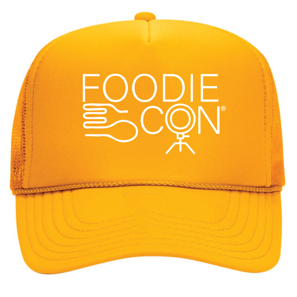 FoodieCon® '26 - Foam Trucker Cap - Gold